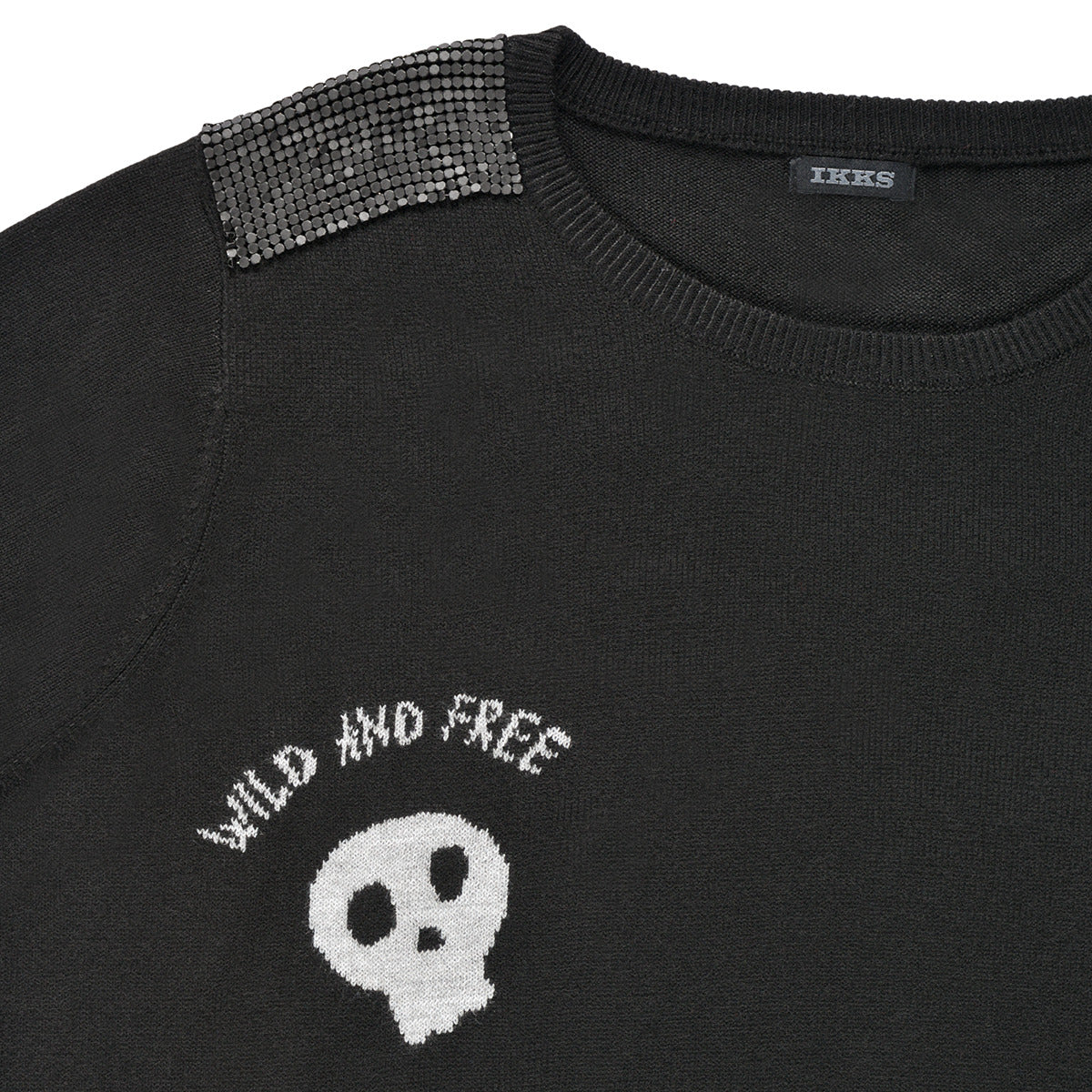 Maglione bambina ragazza Ikks NAPLES Nero