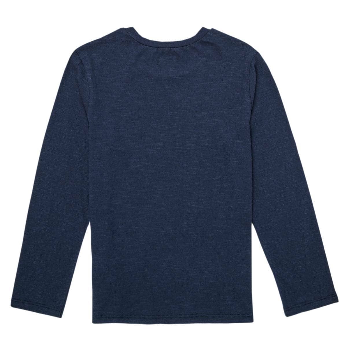 T-shirts a maniche lunghe ragazzo Ikks PRUNE Blu