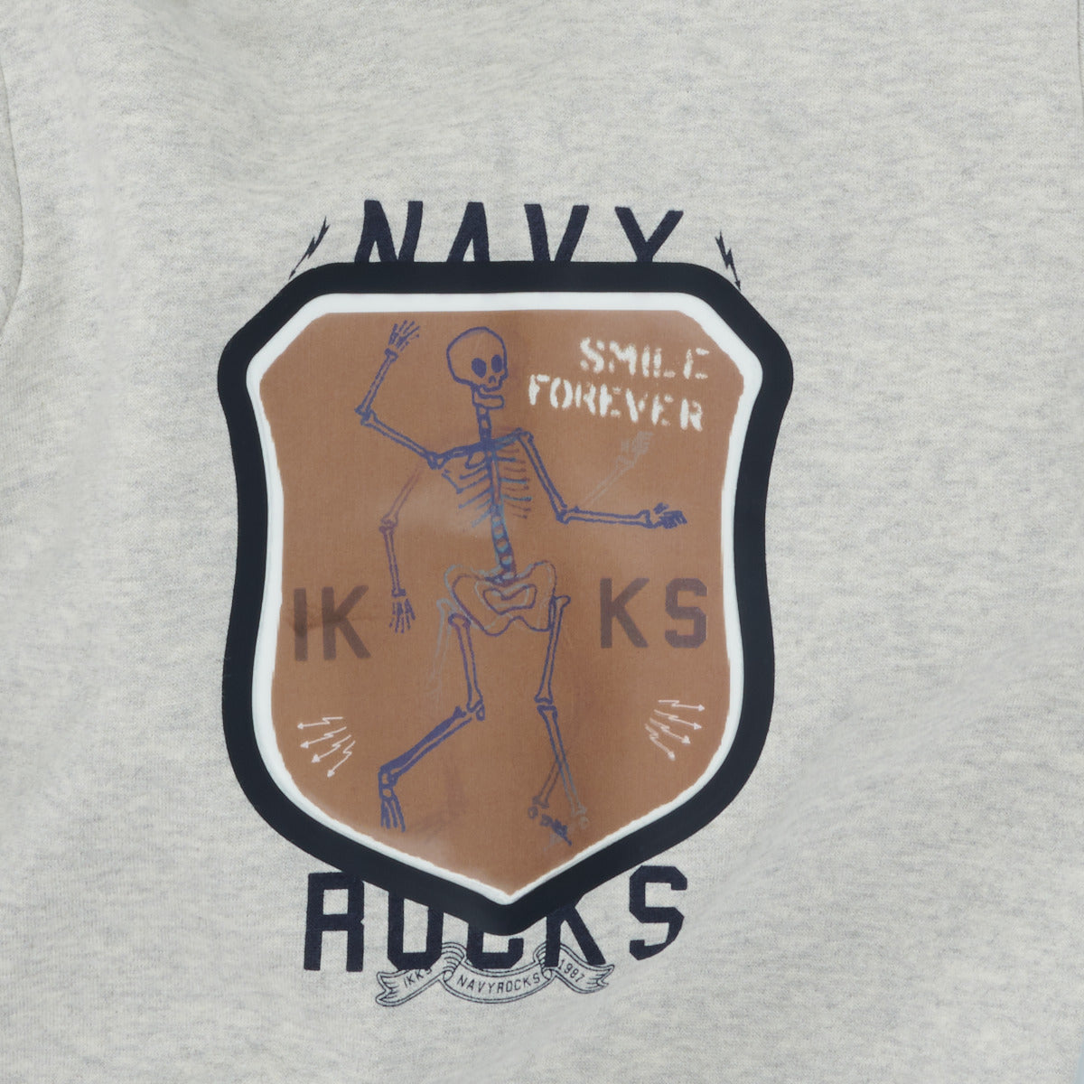 Felpa ragazzo Ikks LAVANDE Grigio