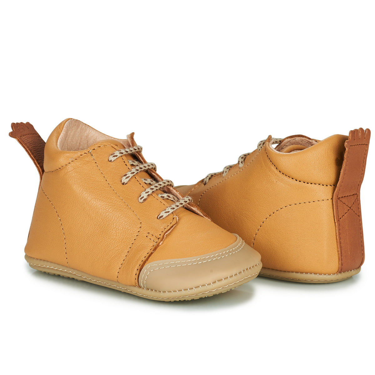 Pantofole bambini ragazza Easy Peasy IGO B Marrone