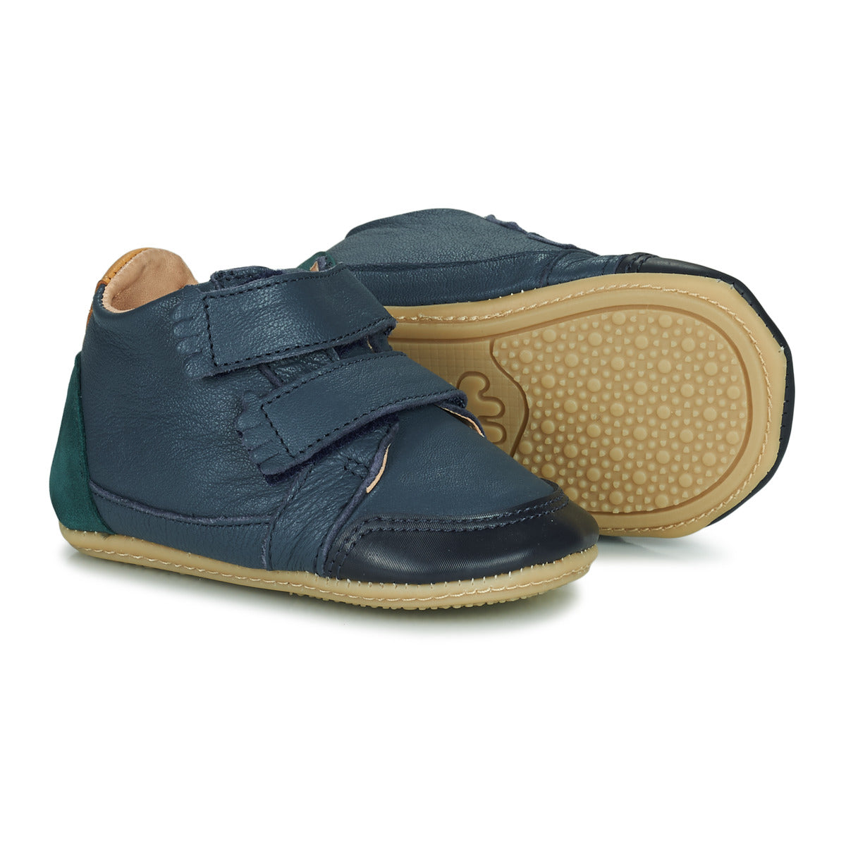 Pantofole bambini ragazza Easy Peasy IRUN B Blu