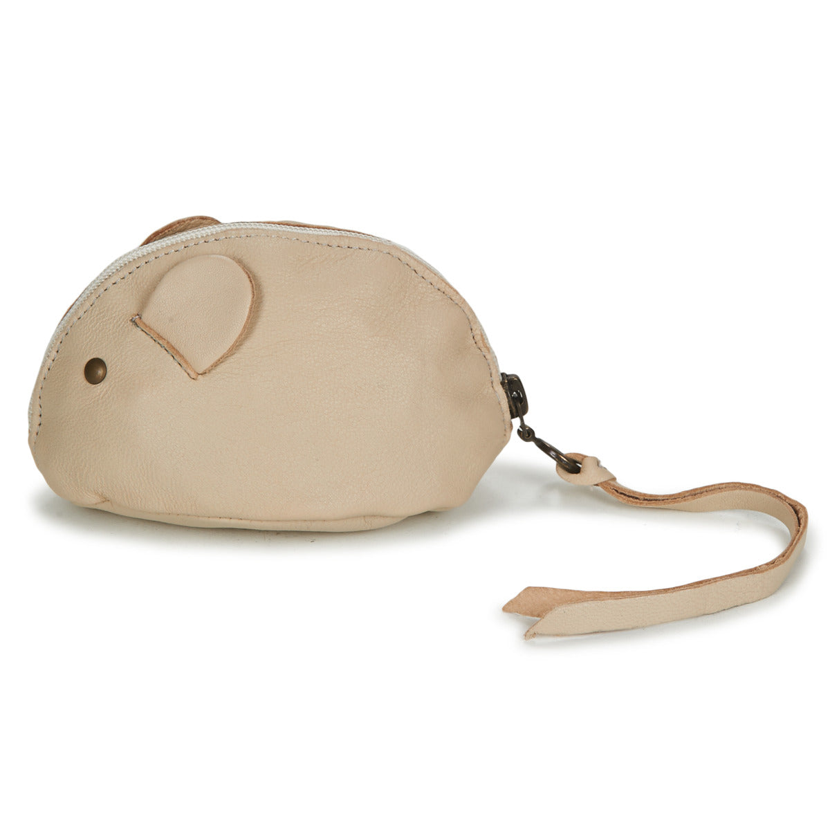 Portamonete ragazza Easy Peasy ZIPPY MOUSE Beige