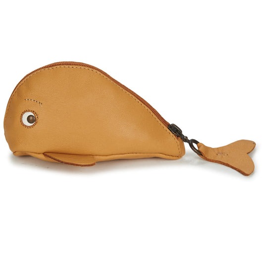 Portamonete ragazza Easy Peasy ZIPPY BALEINE Marrone