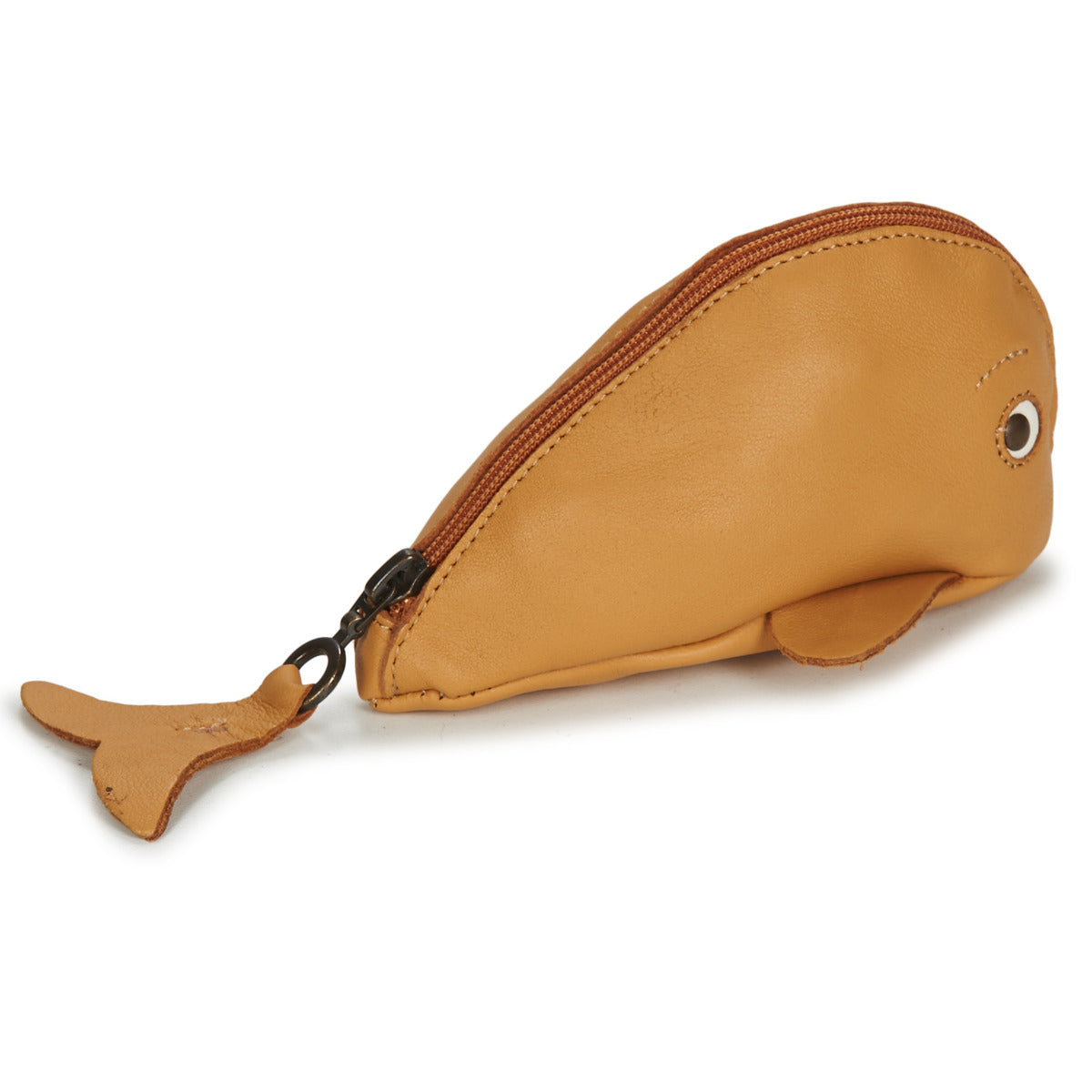 Portamonete ragazza Easy Peasy ZIPPY BALEINE Marrone