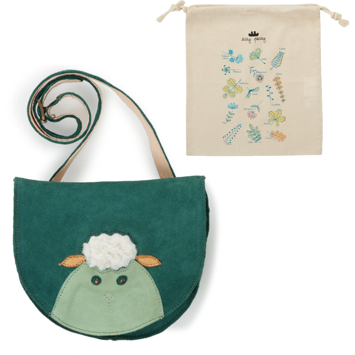 Marsupio ragazza Easy Peasy BANANOO MOUTON Verde