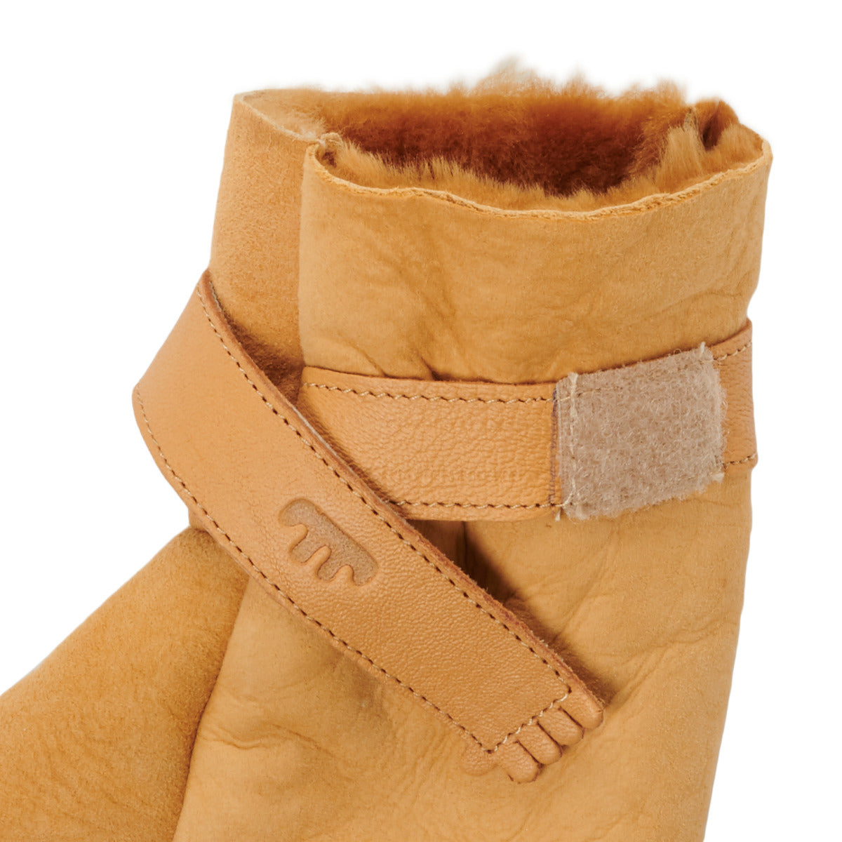 Guanti ragazza Easy Peasy TOUCHOO Marrone