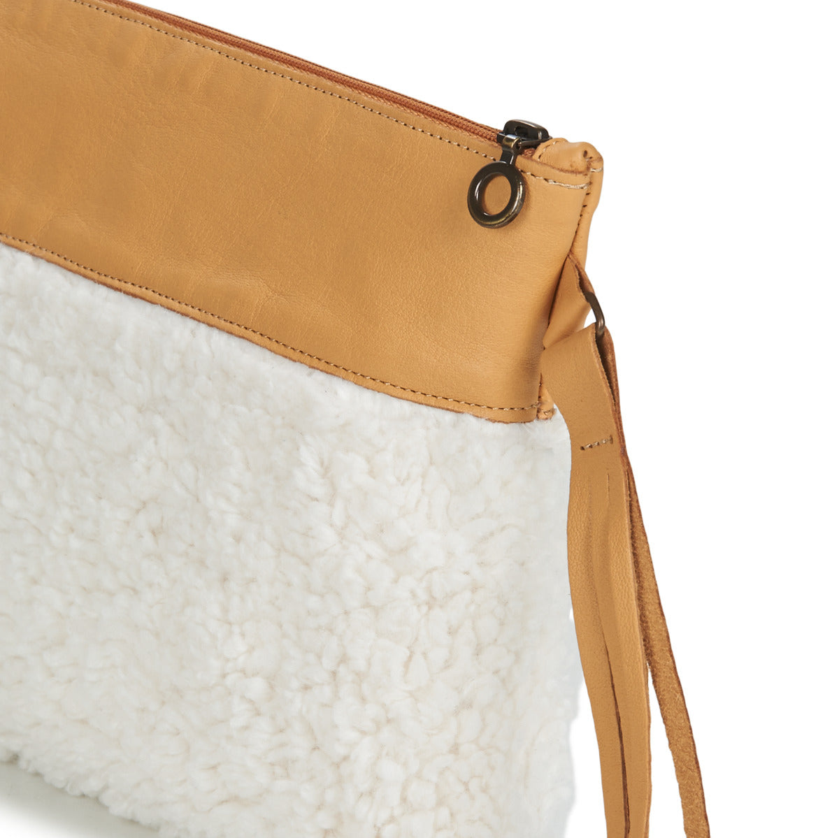 Borsetta elegante Donna Easy Peasy POUCHY FOURRURE Marrone