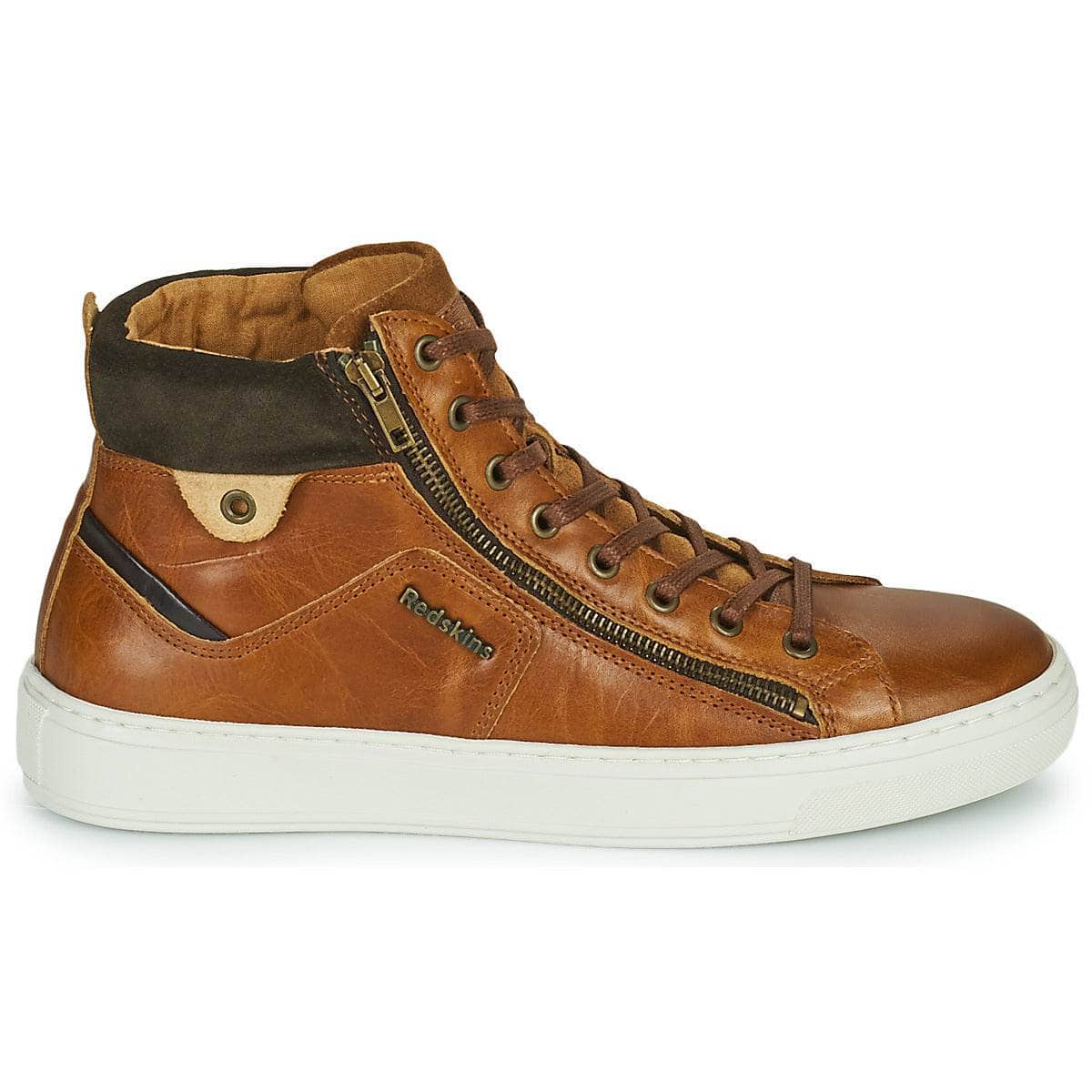 Sneakers alte Uomo Redskins HOPESO Marrone