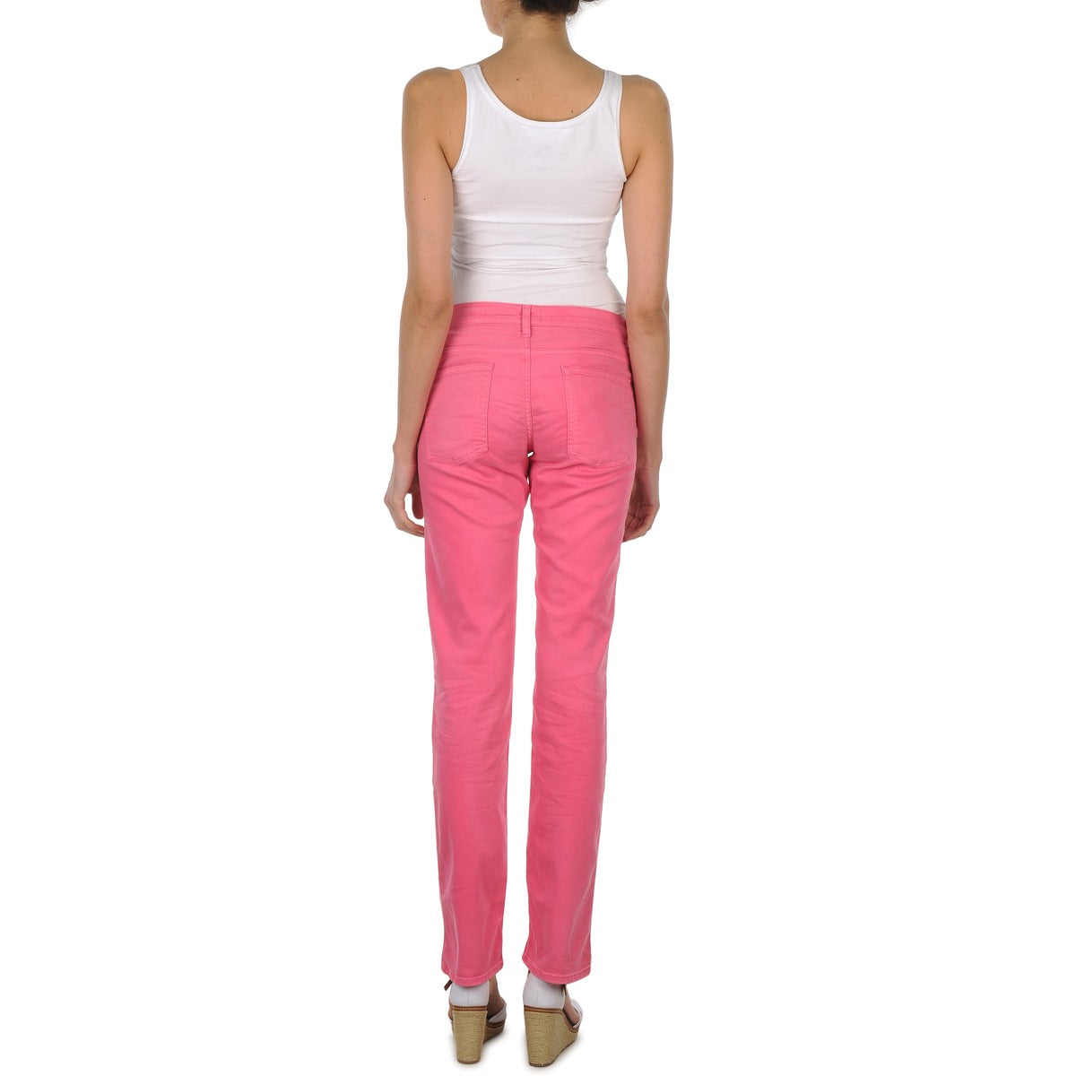 Pantalone Donna Gant DANA SPRAY COLORED DENIM PANTS Rosa