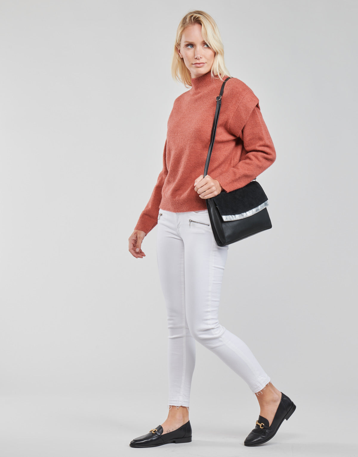 Maglione Donna Betty London PARIVA Rosa