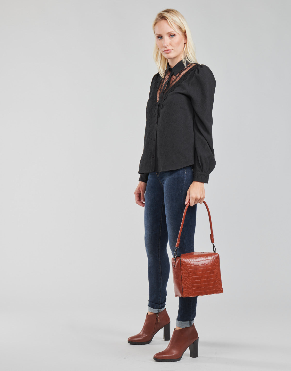 Camicia Donna Moony Mood PABBECOURS Nero