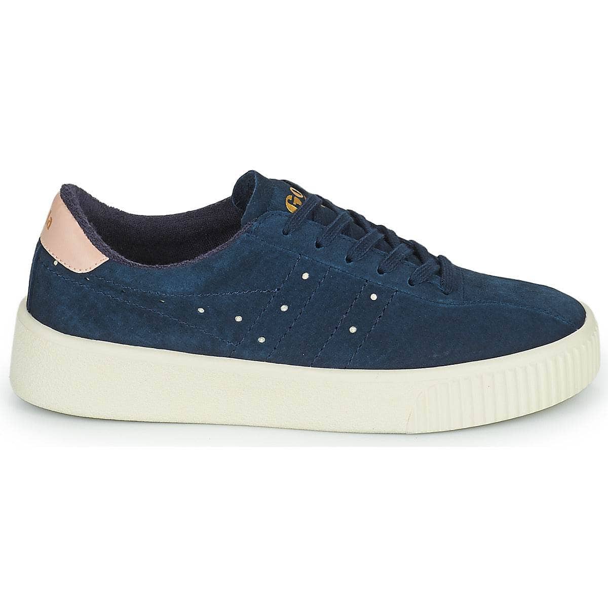 Sneakers basse Donna Gola SUPER COURT SUEDE Blu
