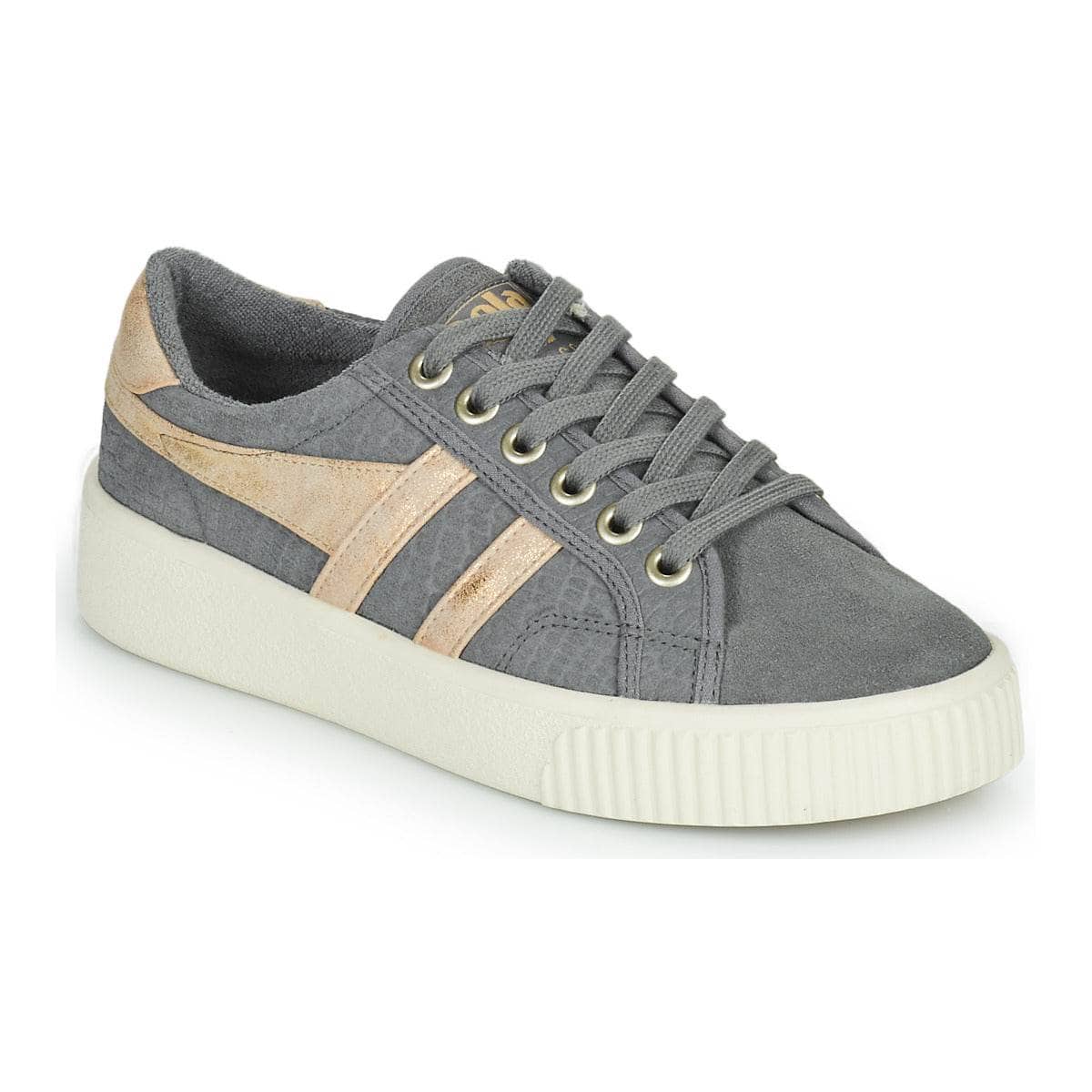 Sneakers basse Donna Gola BASELINE MARK COX MIRROR Grigio
