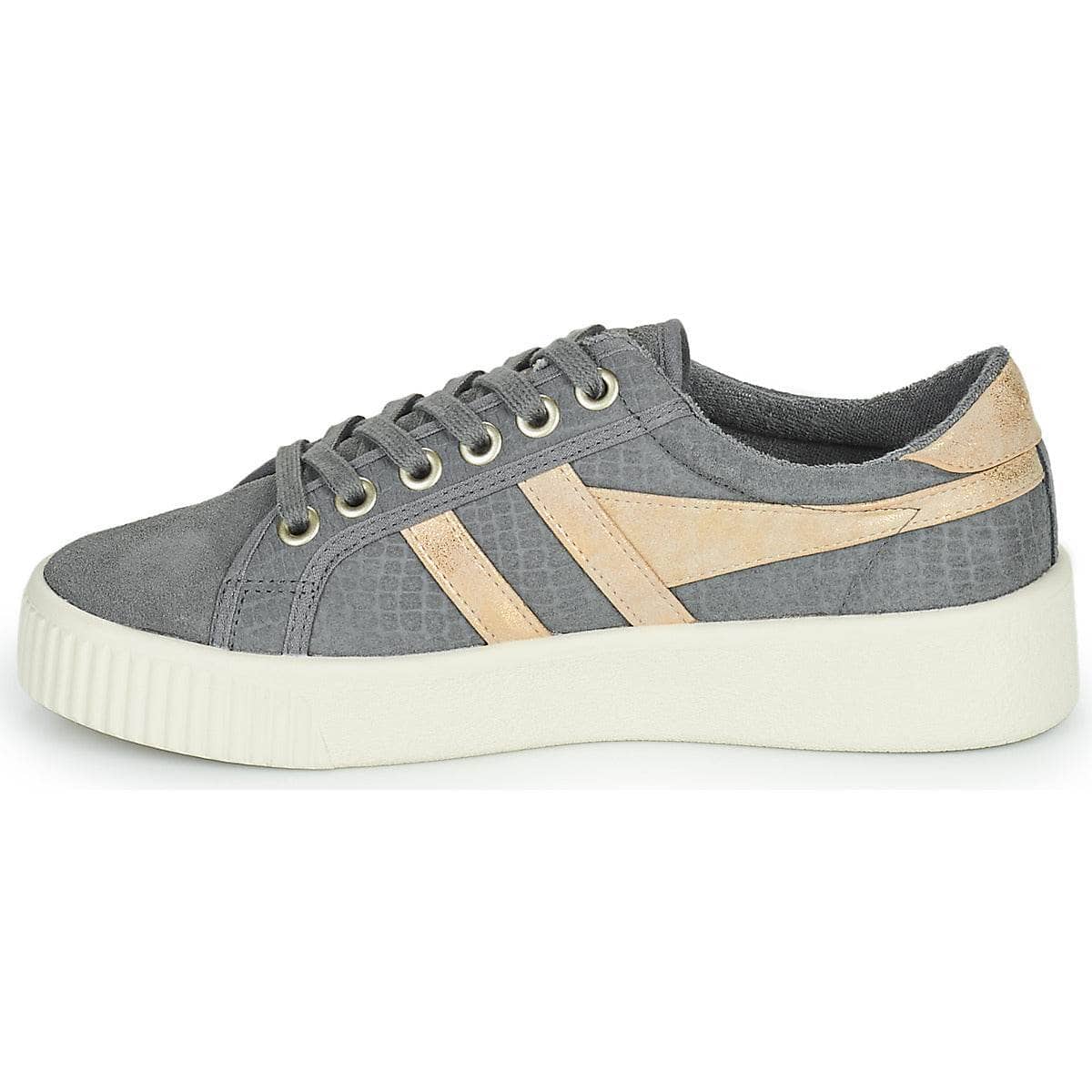 Sneakers basse Donna Gola BASELINE MARK COX MIRROR Grigio
