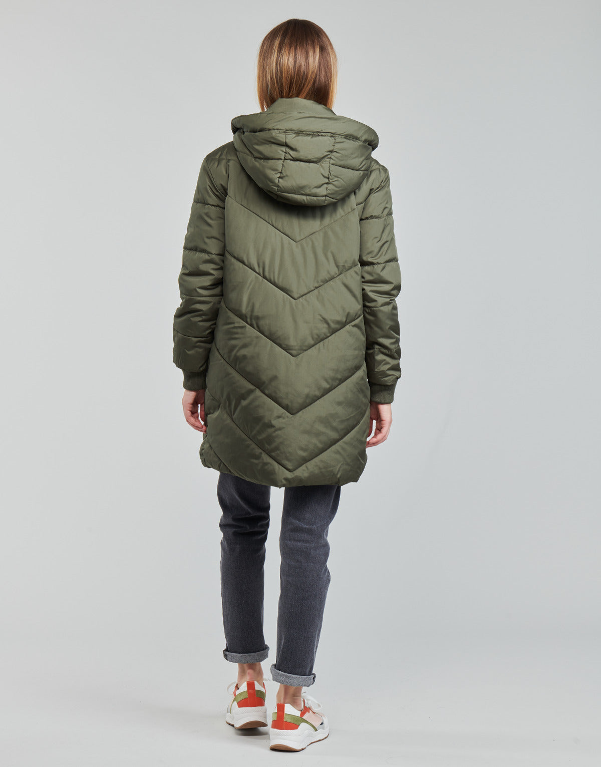 Piumino Donna JDY JDYSKYLAR Kaki