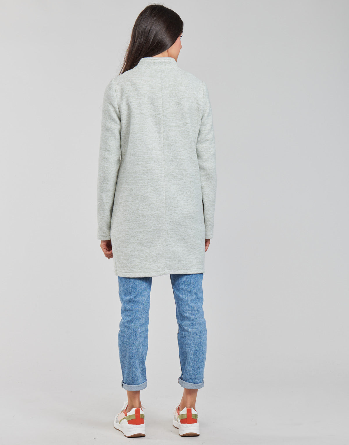 Mantella Donna Vero Moda  VMBRUSHEDKATRINE  Grigio