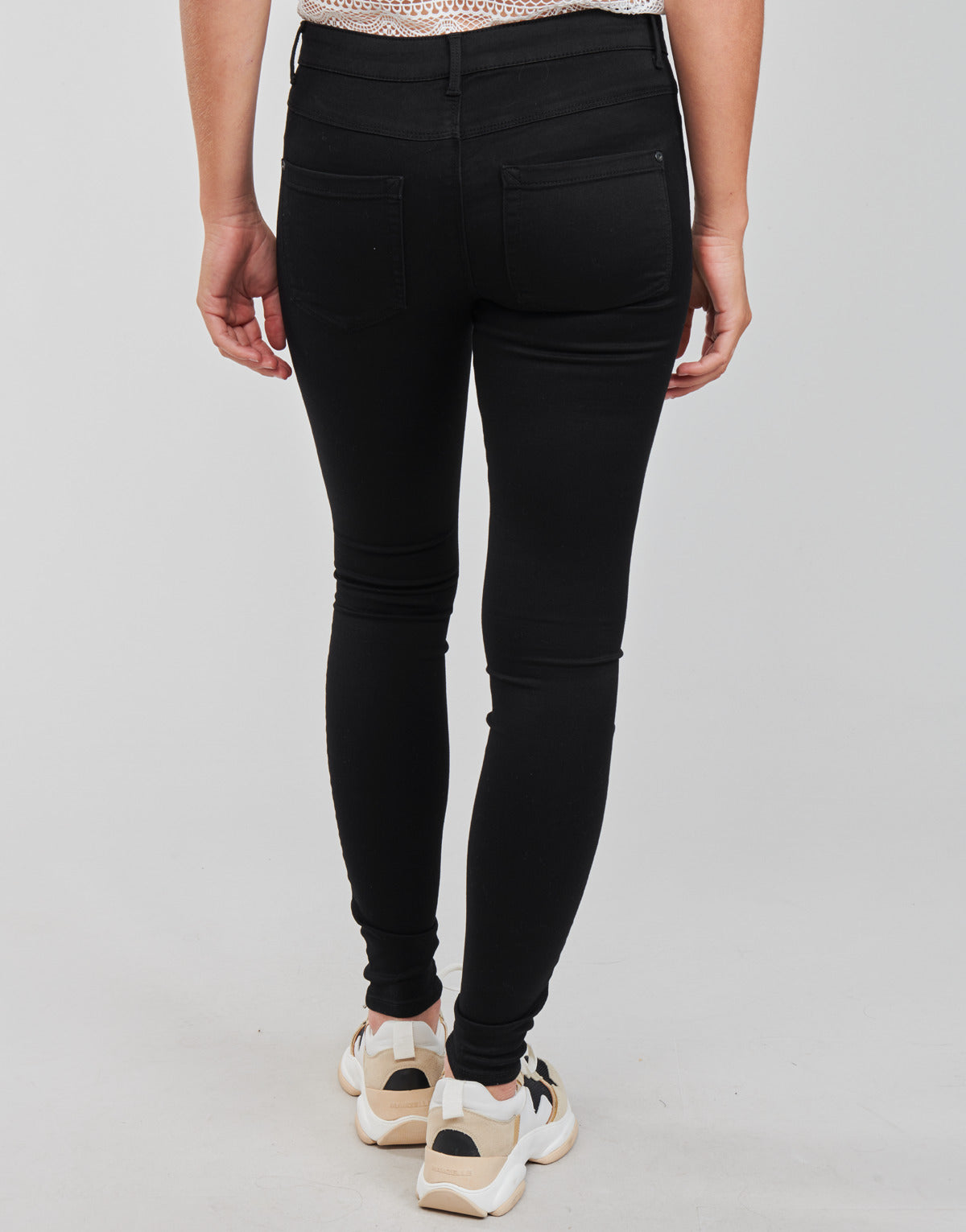 Jeans skynny Donna Only ONLROYAL Nero