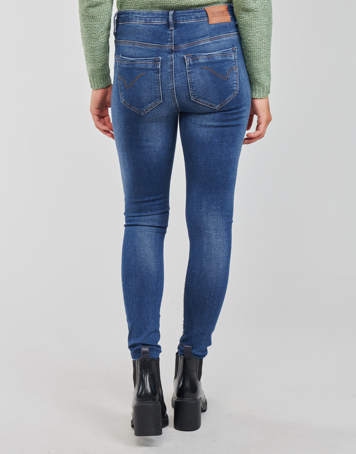 Jeans Slim Donna Only ONLPAOLA Blu