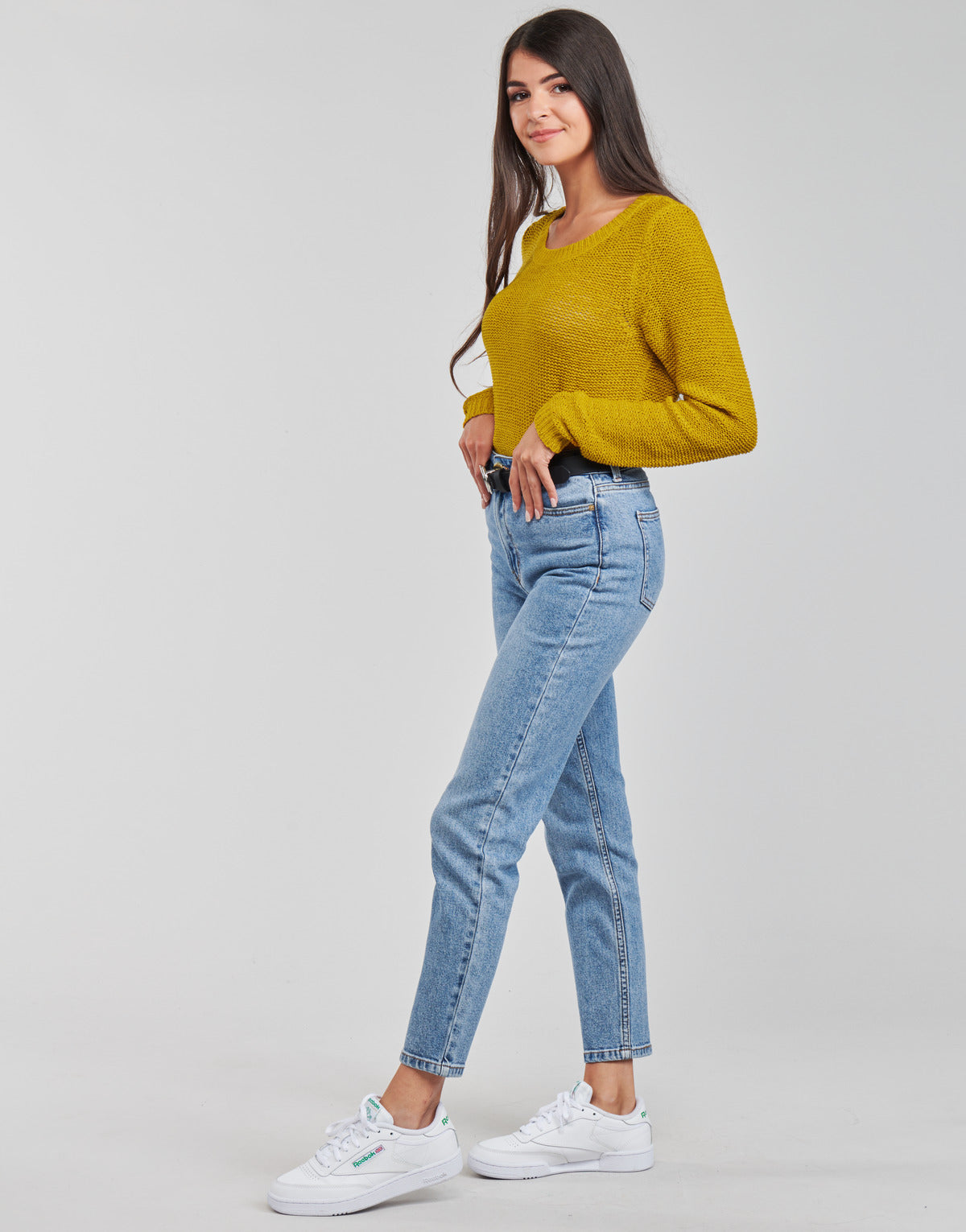 Jeans Mom Donna Only ONLEMILY Blu
