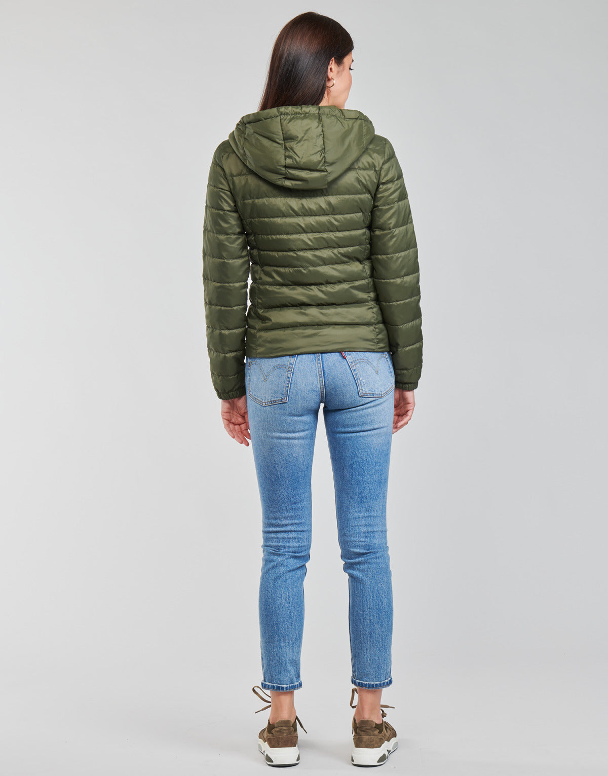 Piumino Donna Only ONLTAHOE Kaki