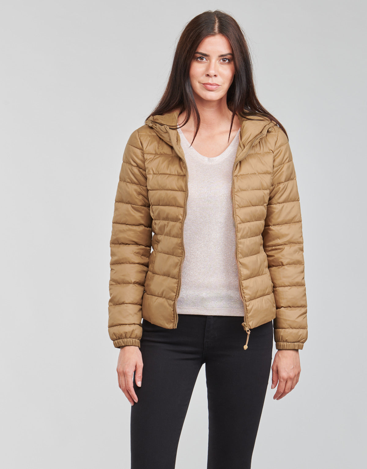 Piumino Donna Only ONLTAHOE Marrone