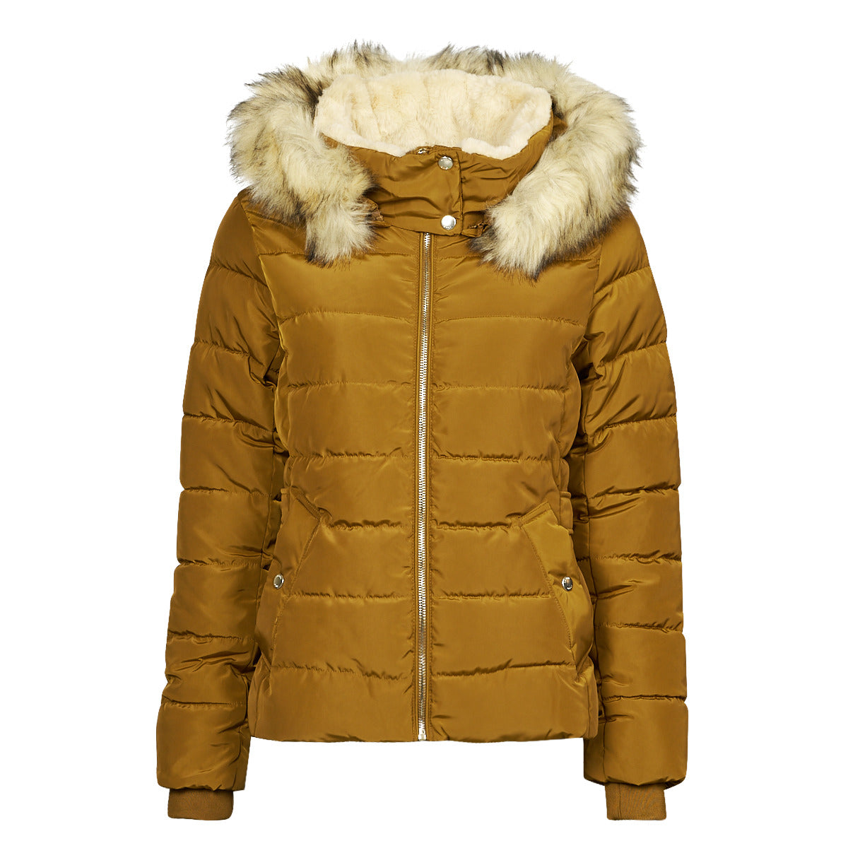 Piumino Donna Only ONLCAMILLA Marrone