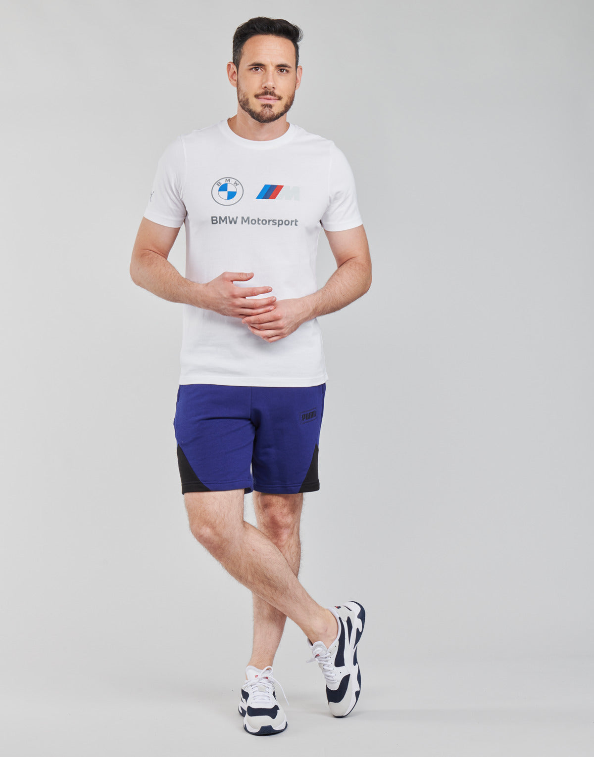 Pantaloni corti Uomo Puma RBL SHORTS Blu