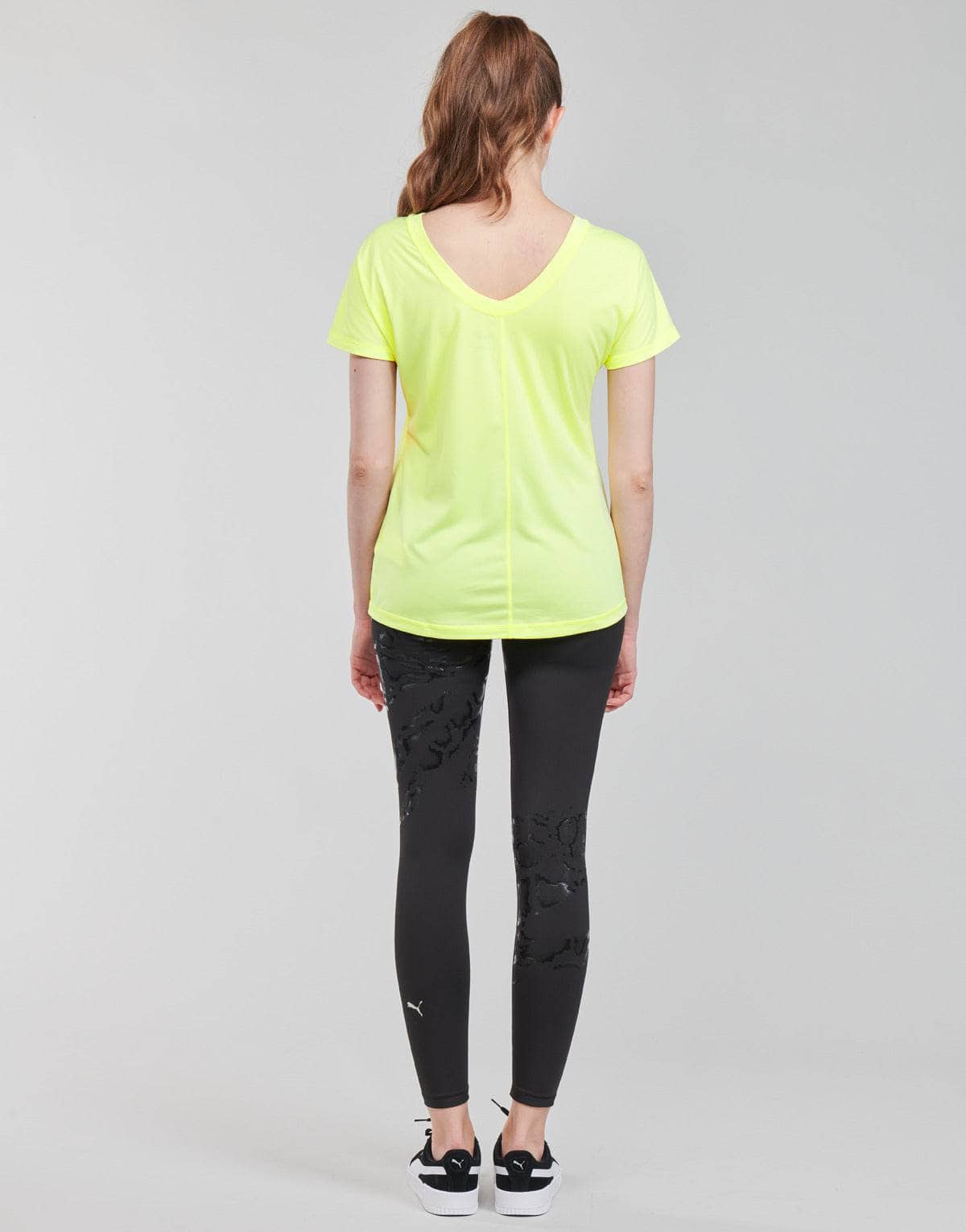 T-shirt Donna Puma RECYCL JERSY CAT TEE Giallo