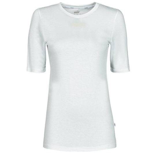 T-shirt Donna Puma MBASIC TEE Bianco