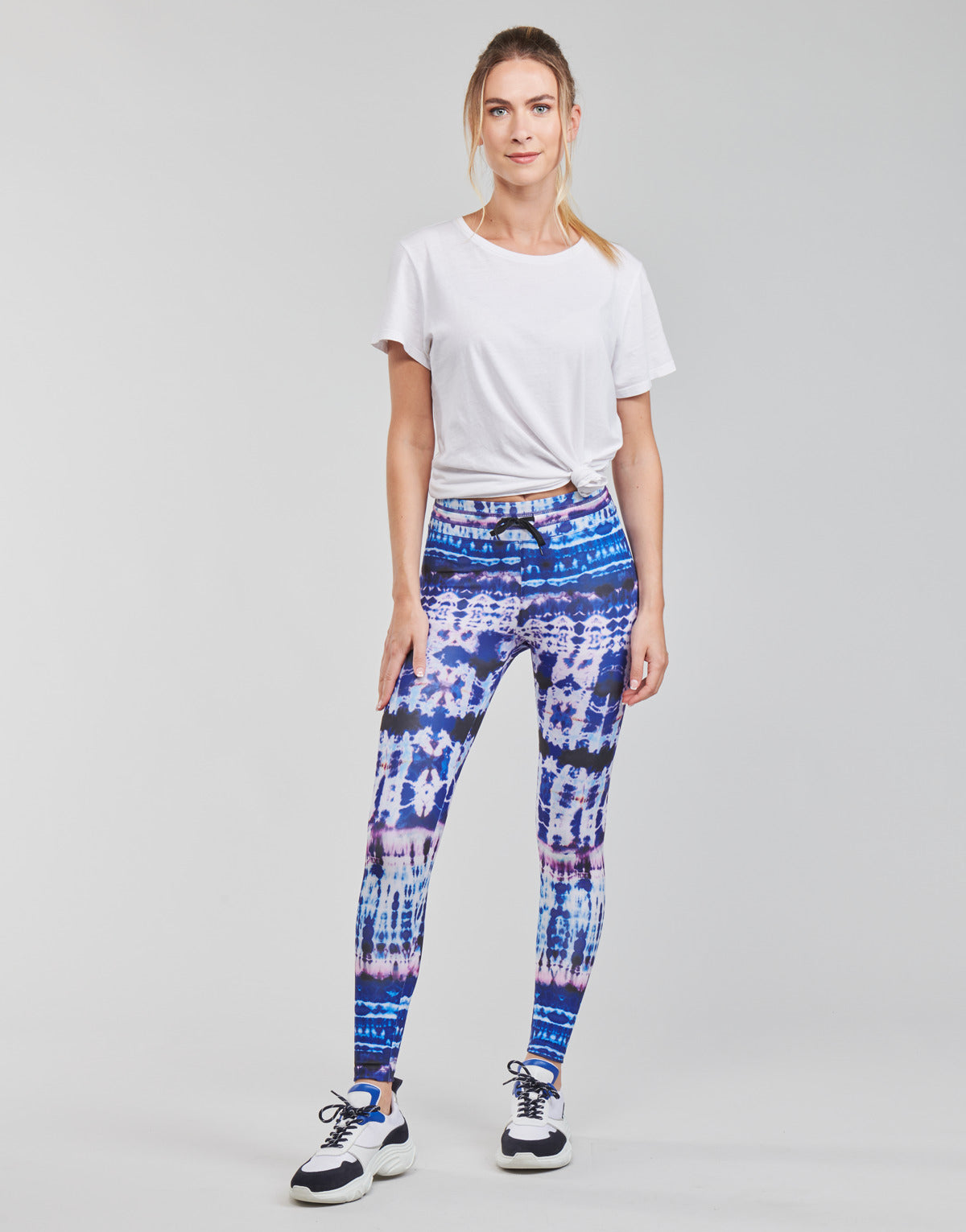 Collant Donna Desigual TIEDYE Blu