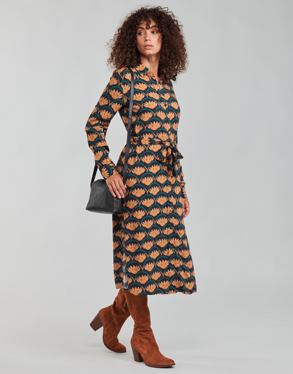 Abito lungo Donna Betty London PANPI Blu