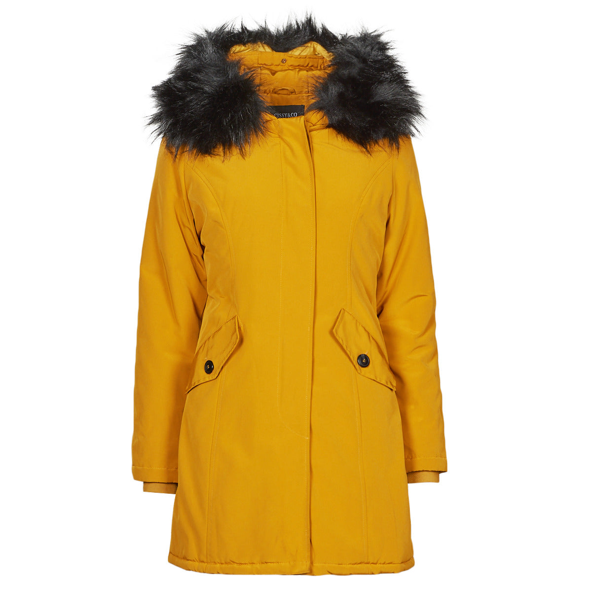 Parka Donna Betty London PAPAKA Giallo