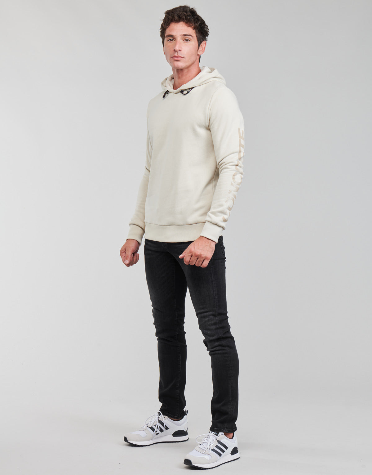 Jeans Slim Uomo Jack & Jones JJIGLENN Nero