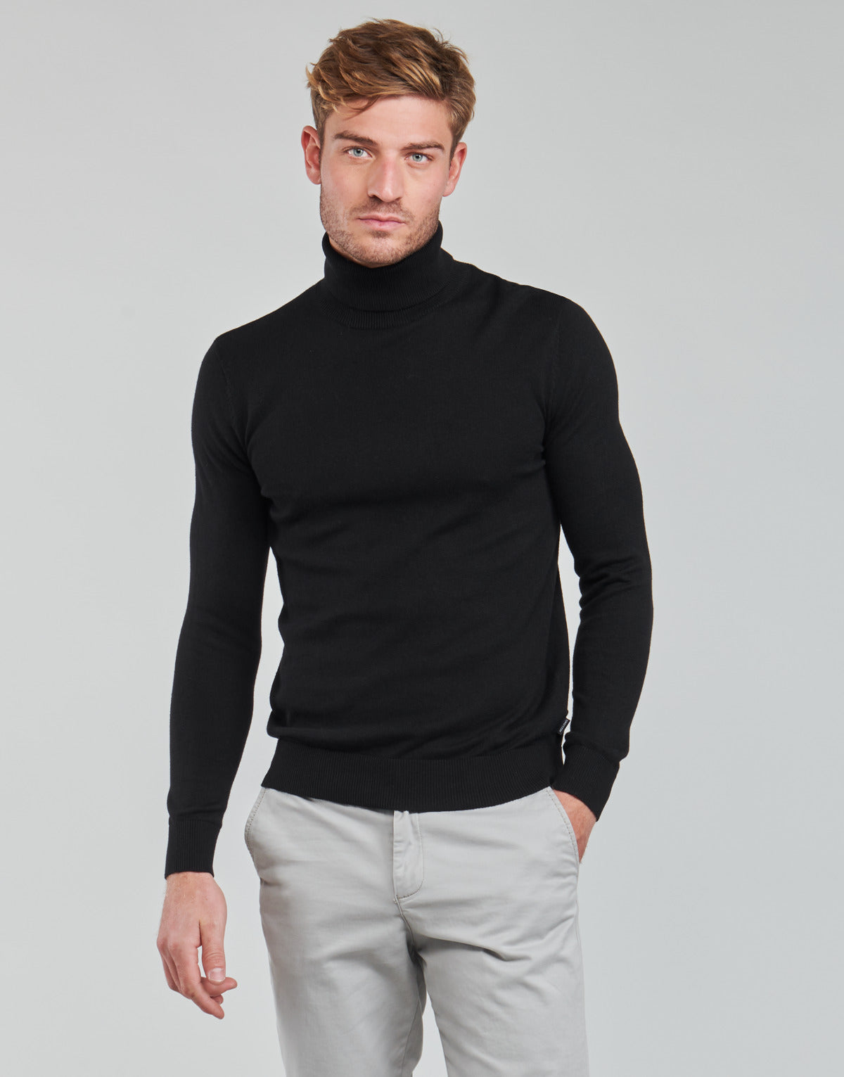 Maglione Uomo Jack & Jones JJEEMIL Nero