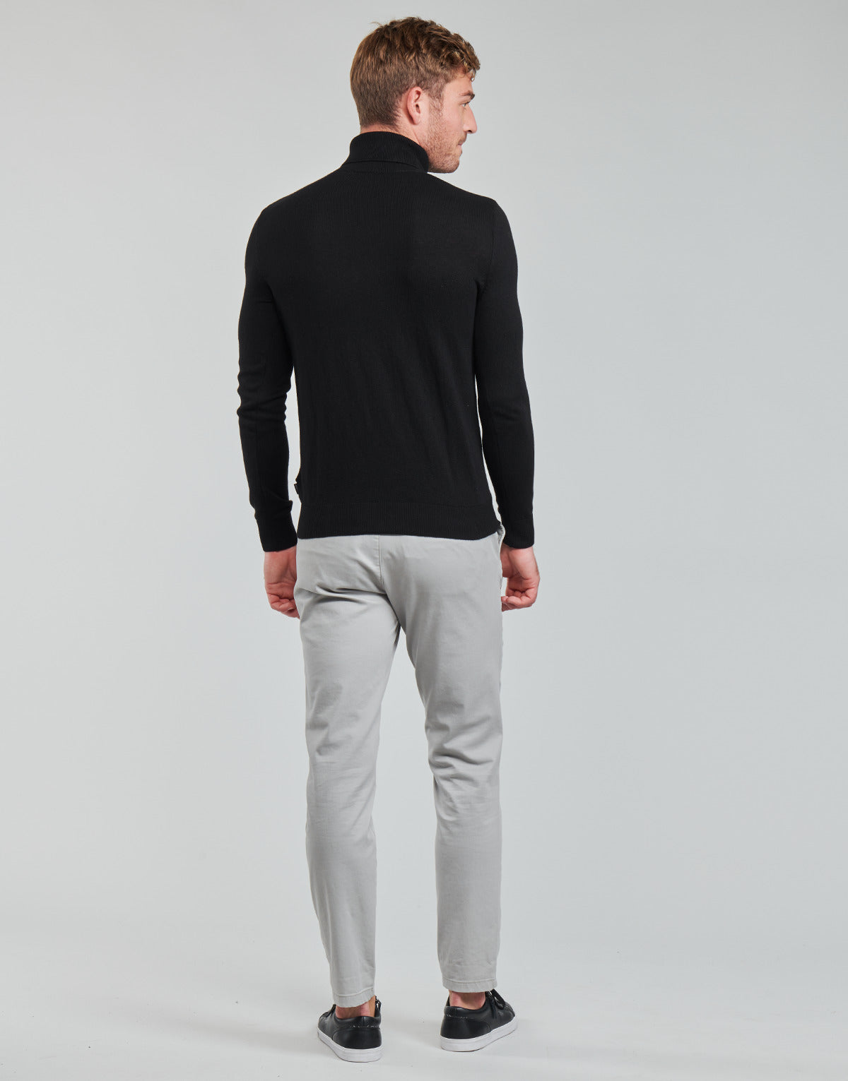 Maglione Uomo Jack & Jones JJEEMIL Nero