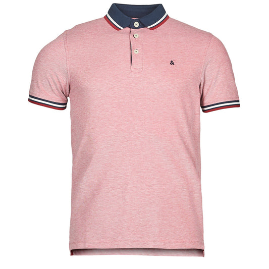 Polo Uomo Jack & Jones JJEPAULOS Rosso