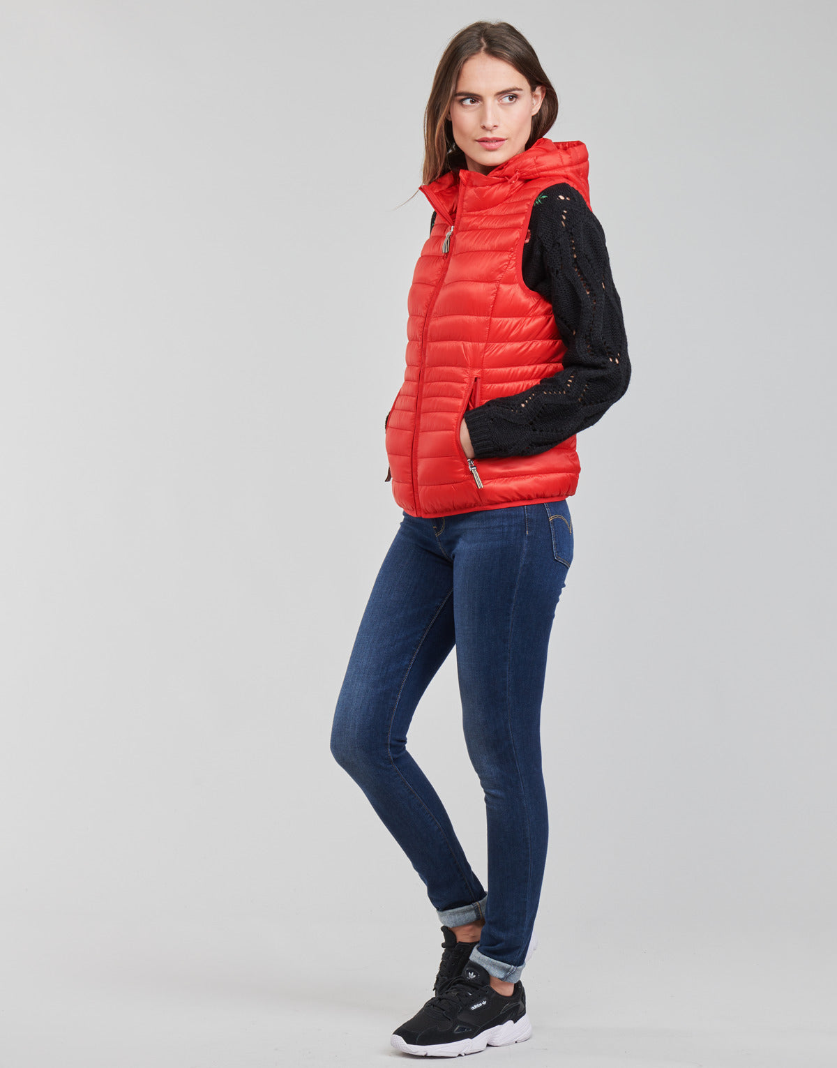 Piumino Donna Esprit LEMARA Rosso