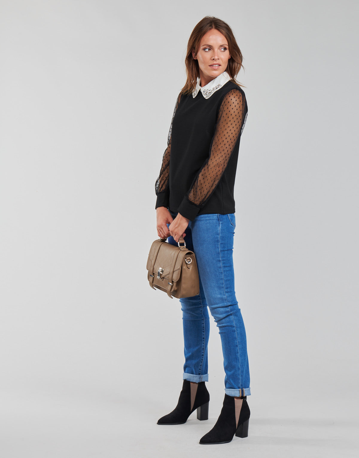 Camicetta Donna Moony Mood PACHAN Nero