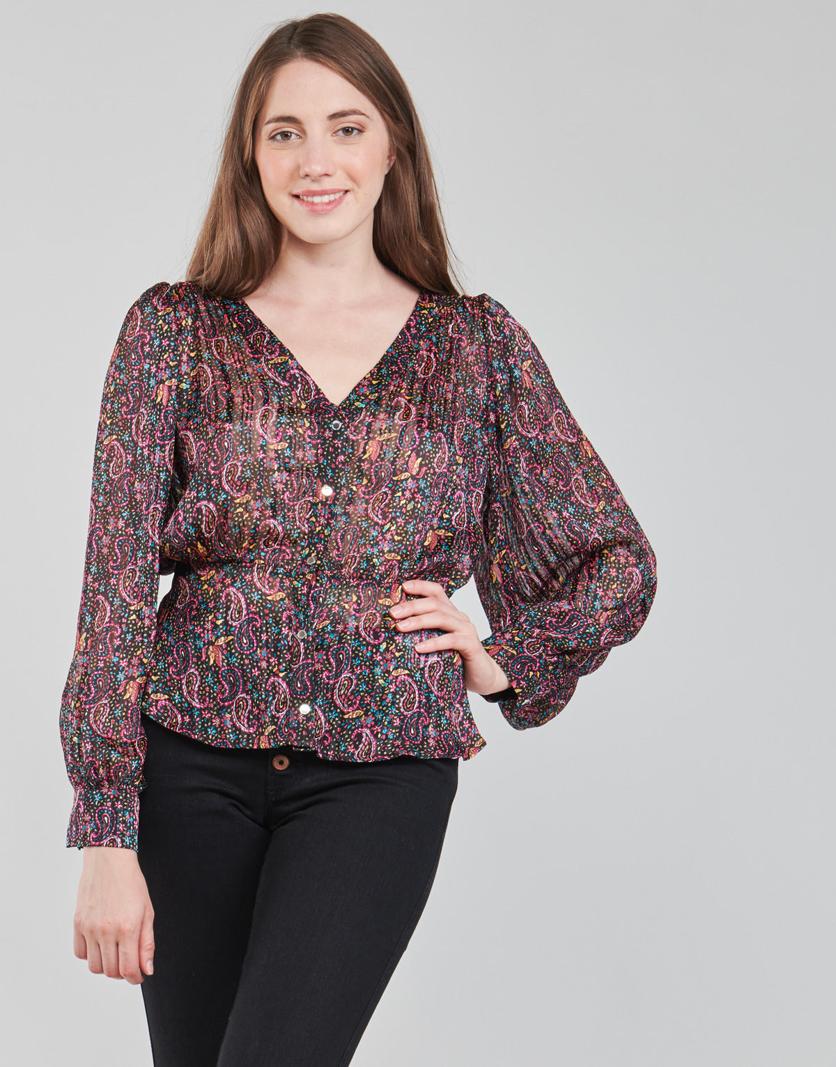 Camicetta Donna Morgan CODE Nero