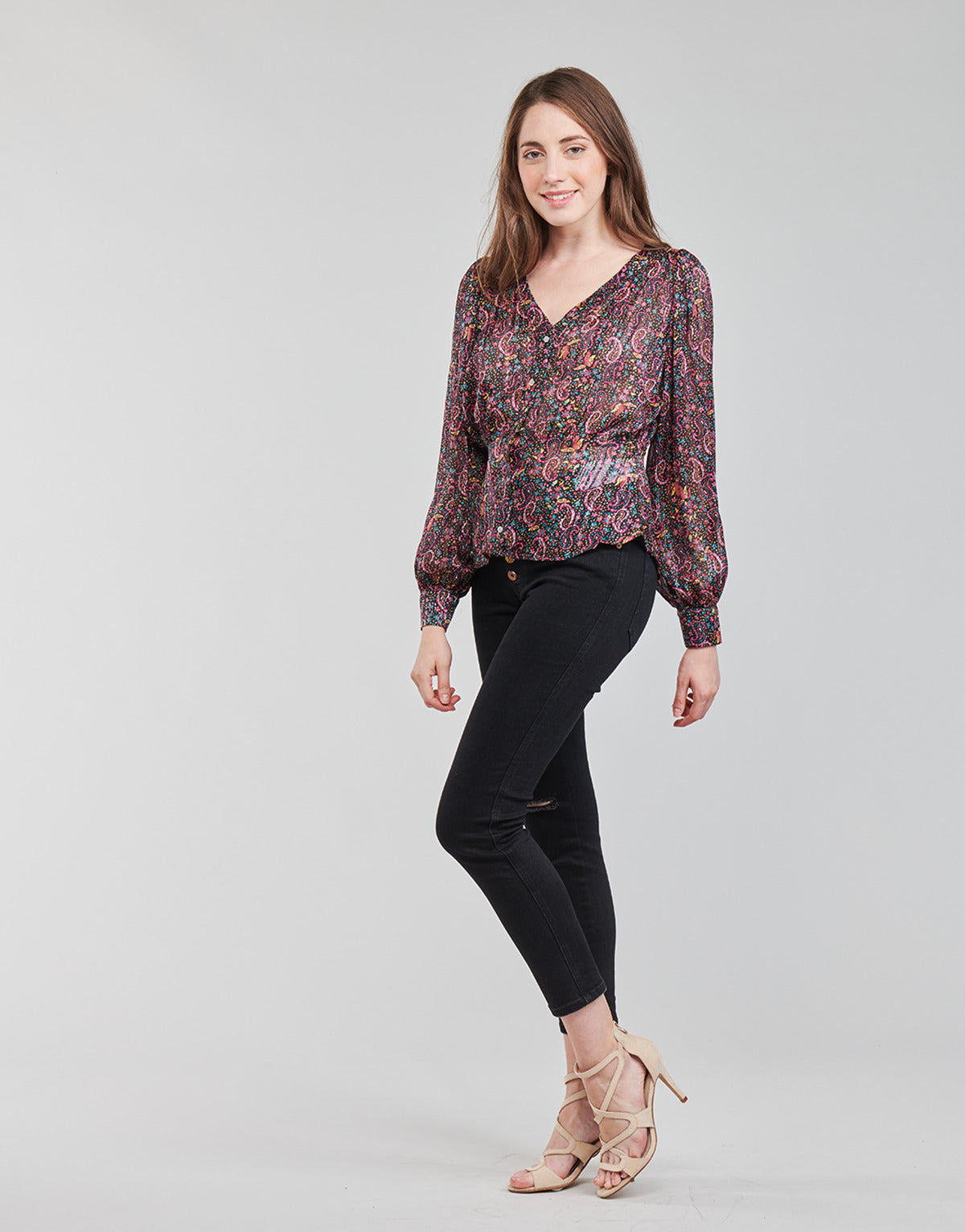 Camicetta Donna Morgan CODE Nero