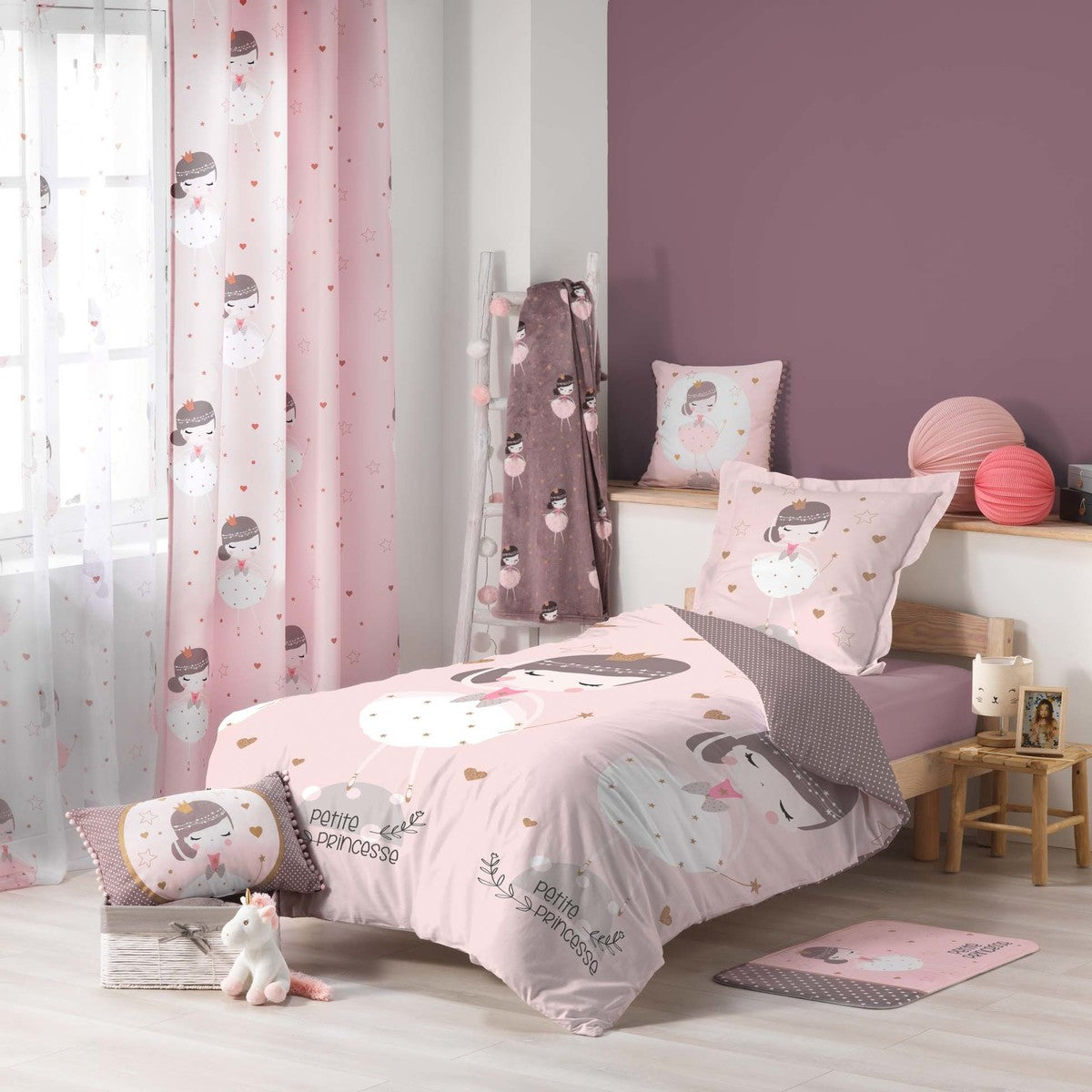 Tende Douceur d intérieur PETITE PRINCESSE Rosa