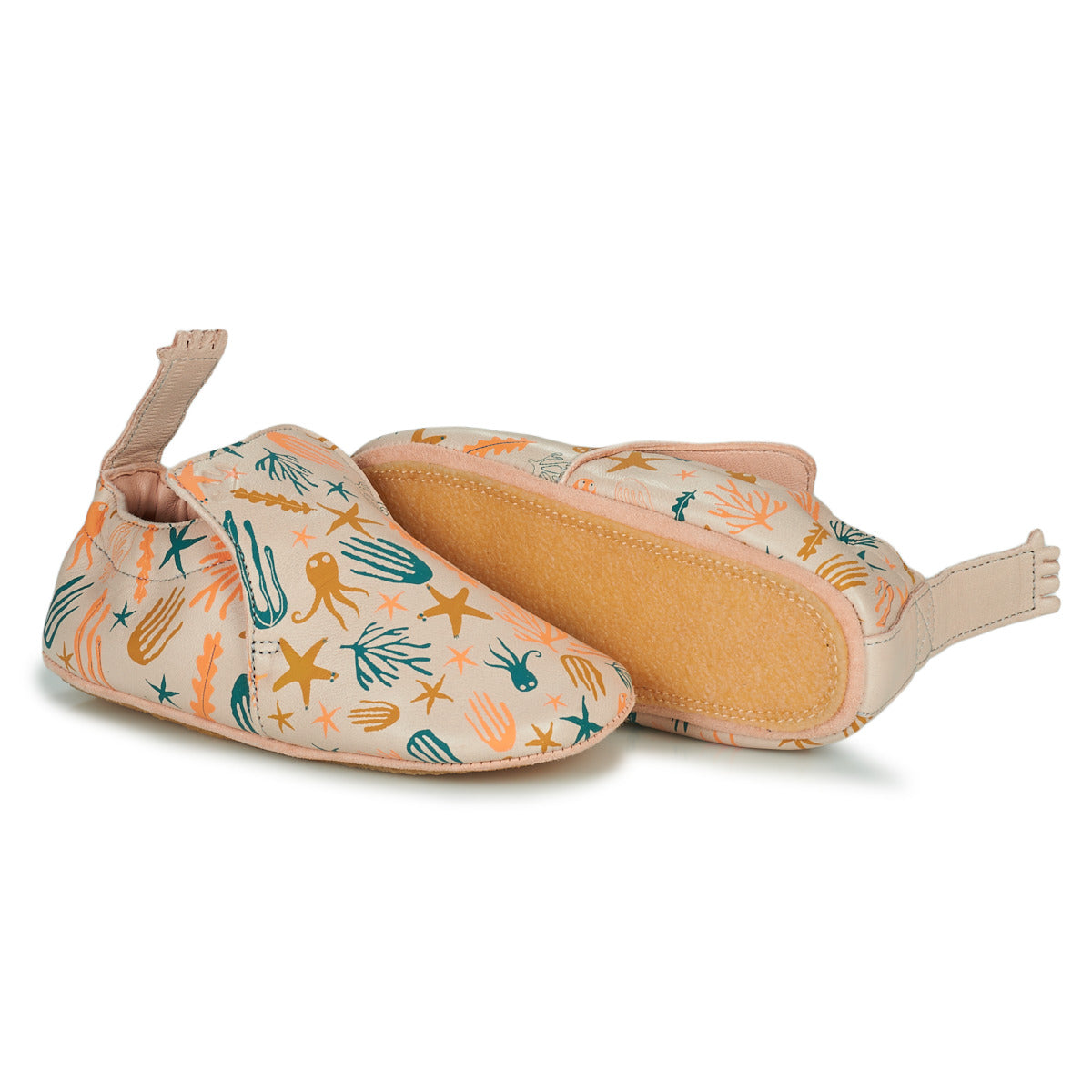 Pantofole bambini ragazza Easy Peasy BLUBLU Beige