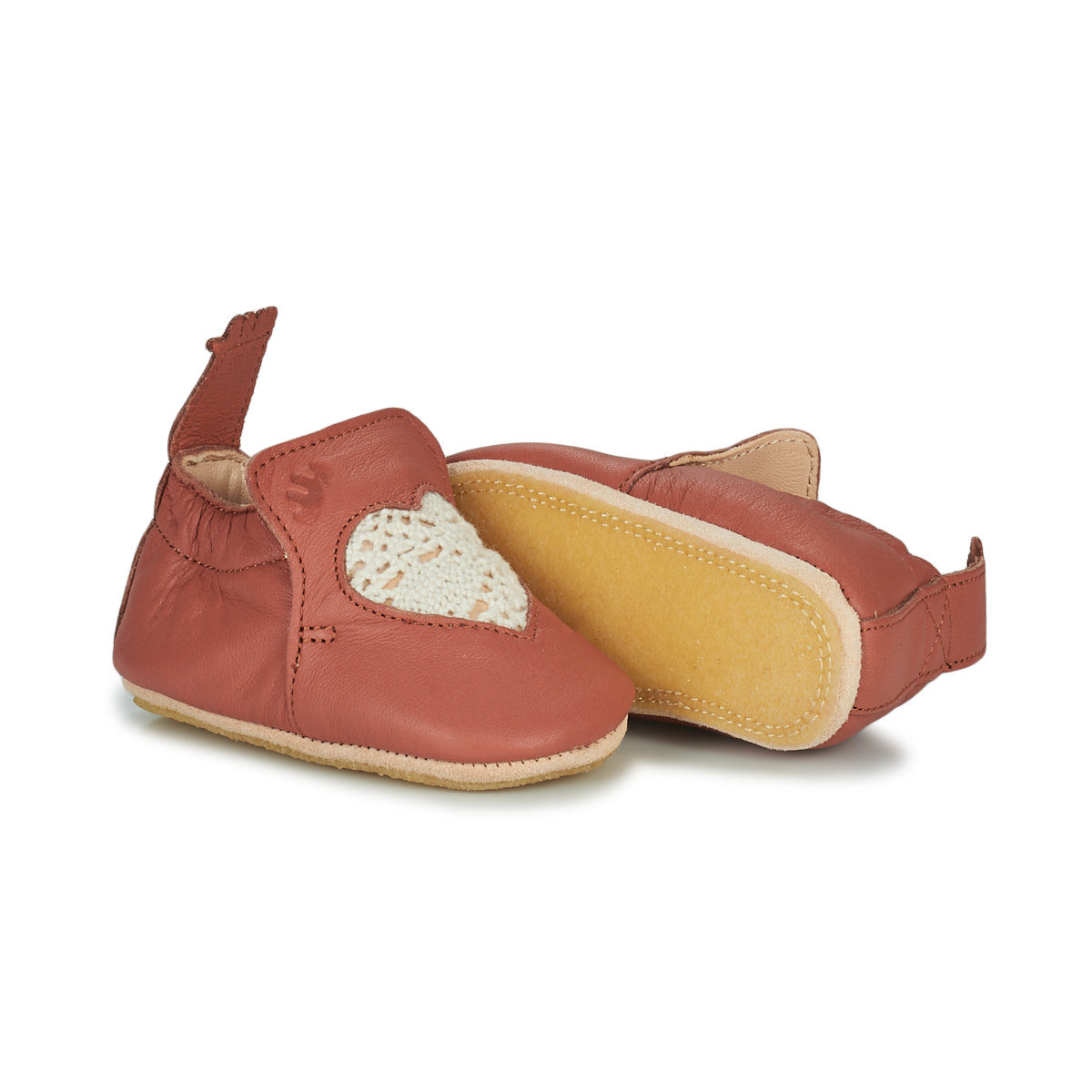 Pantofole bambini ragazza Easy Peasy BLUBLU COEUR Rosa