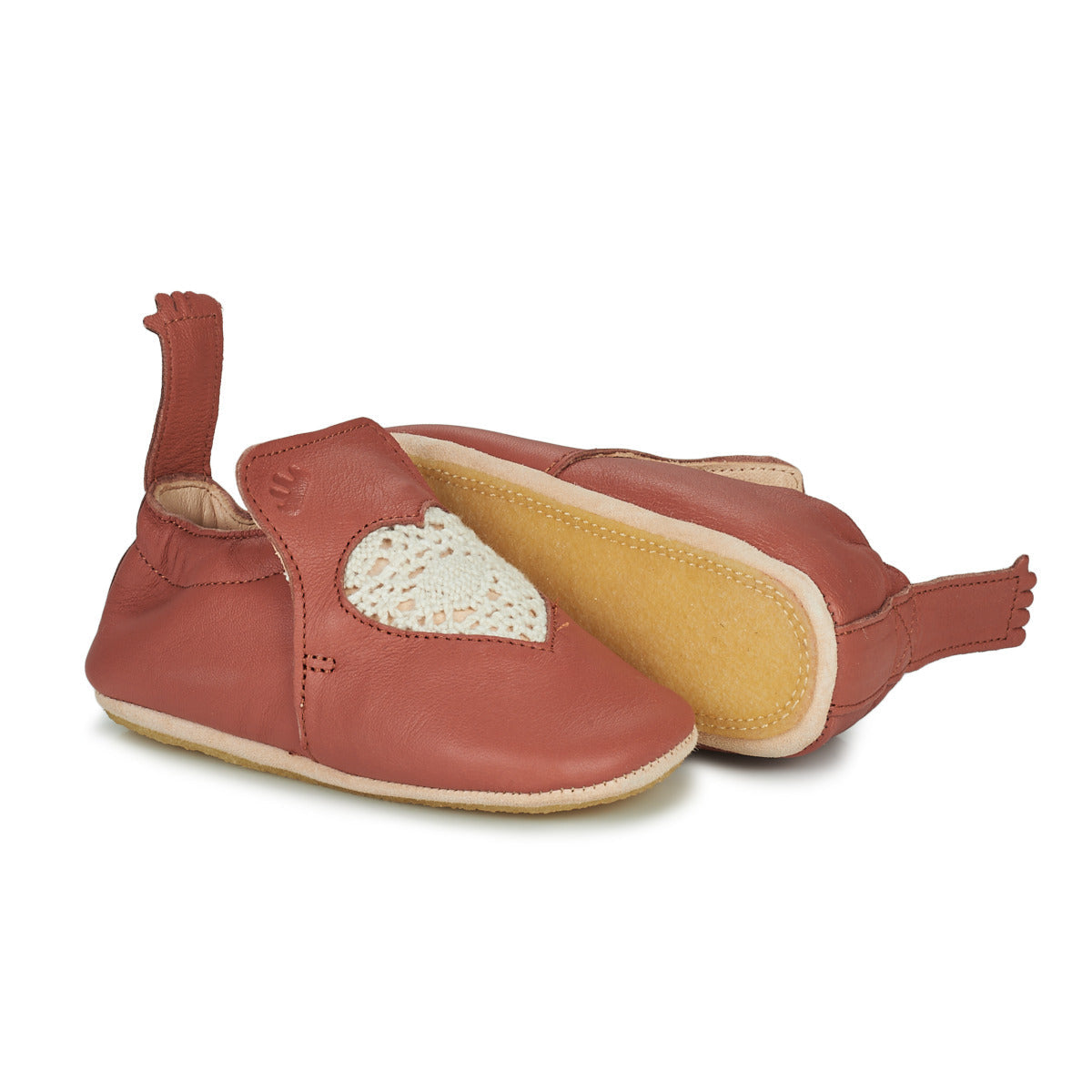 Pantofole bambini ragazza Easy Peasy BLUBLU COEUR Rosa