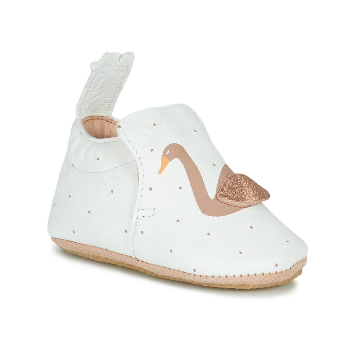 Pantofole bambini ragazza Easy Peasy BLUBLU CYGNE Bianco