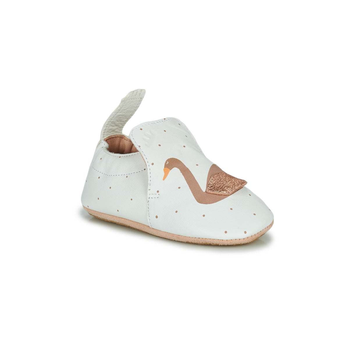 Pantofole bambini ragazza Easy Peasy BLUBLU CYGNE Bianco