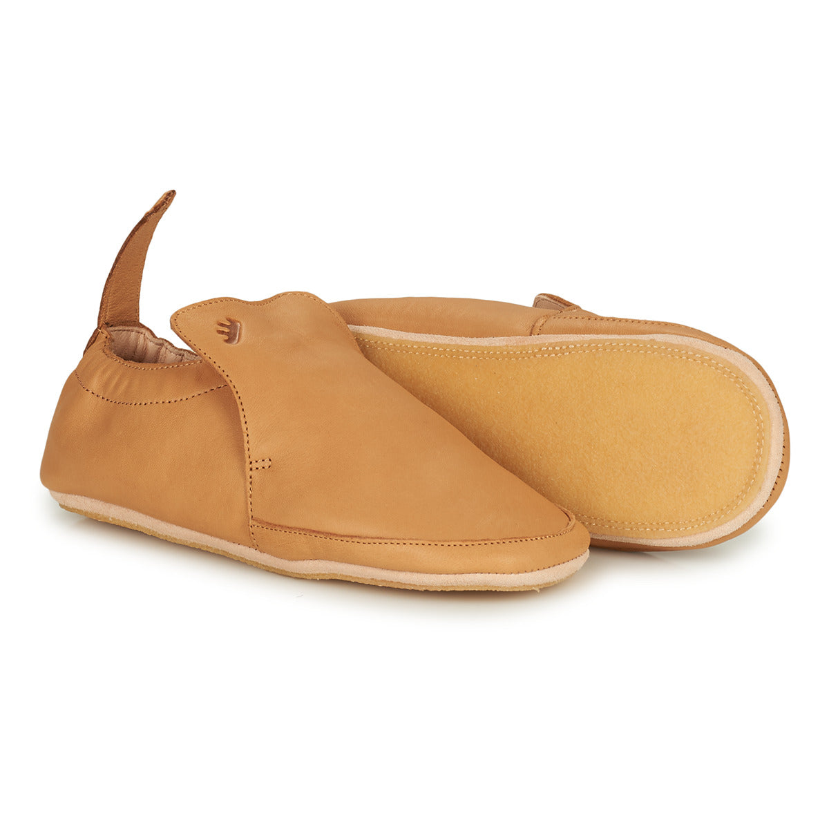 Pantofole bambini ragazza Easy Peasy BLUBOOTIES Marrone