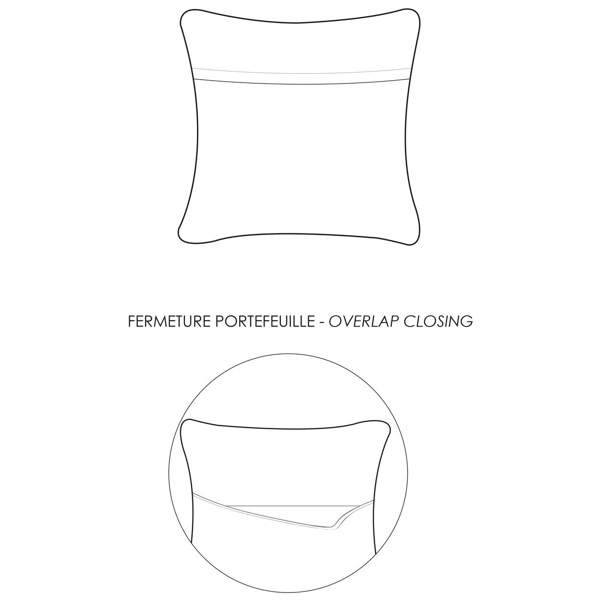 Fodere per cuscini Vivaraise MAIA Beige