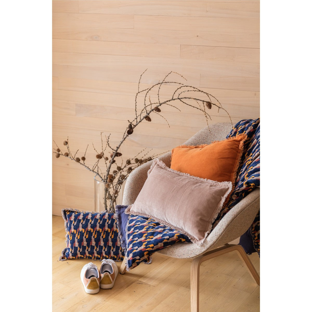 Fodere per cuscini Vivaraise TAHIS Blu