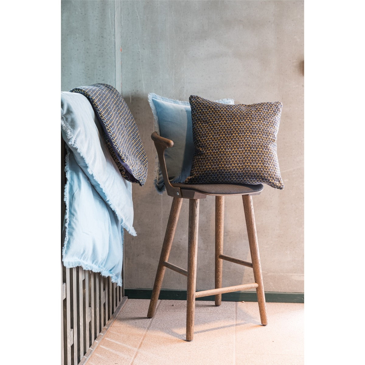 Fodere per cuscini Vivaraise VERA Blu